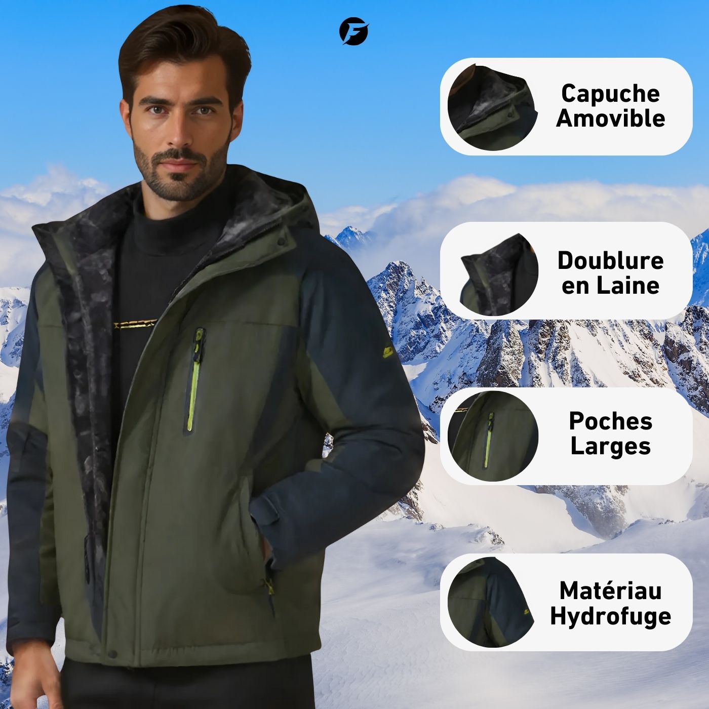 Veste Matelassée Apex | Chaude & Résistante