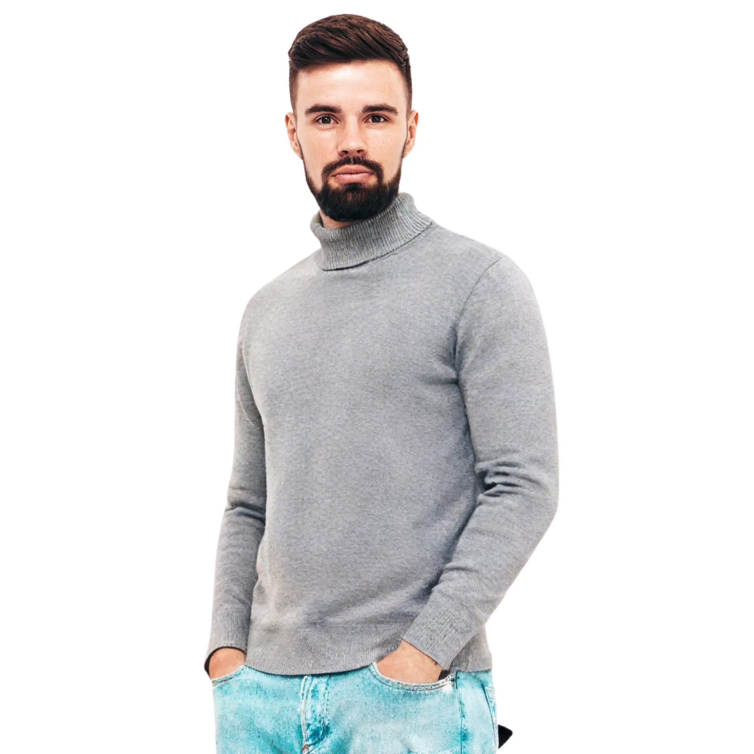 Pull Col Roulé Atlas | Moderne & Chaud